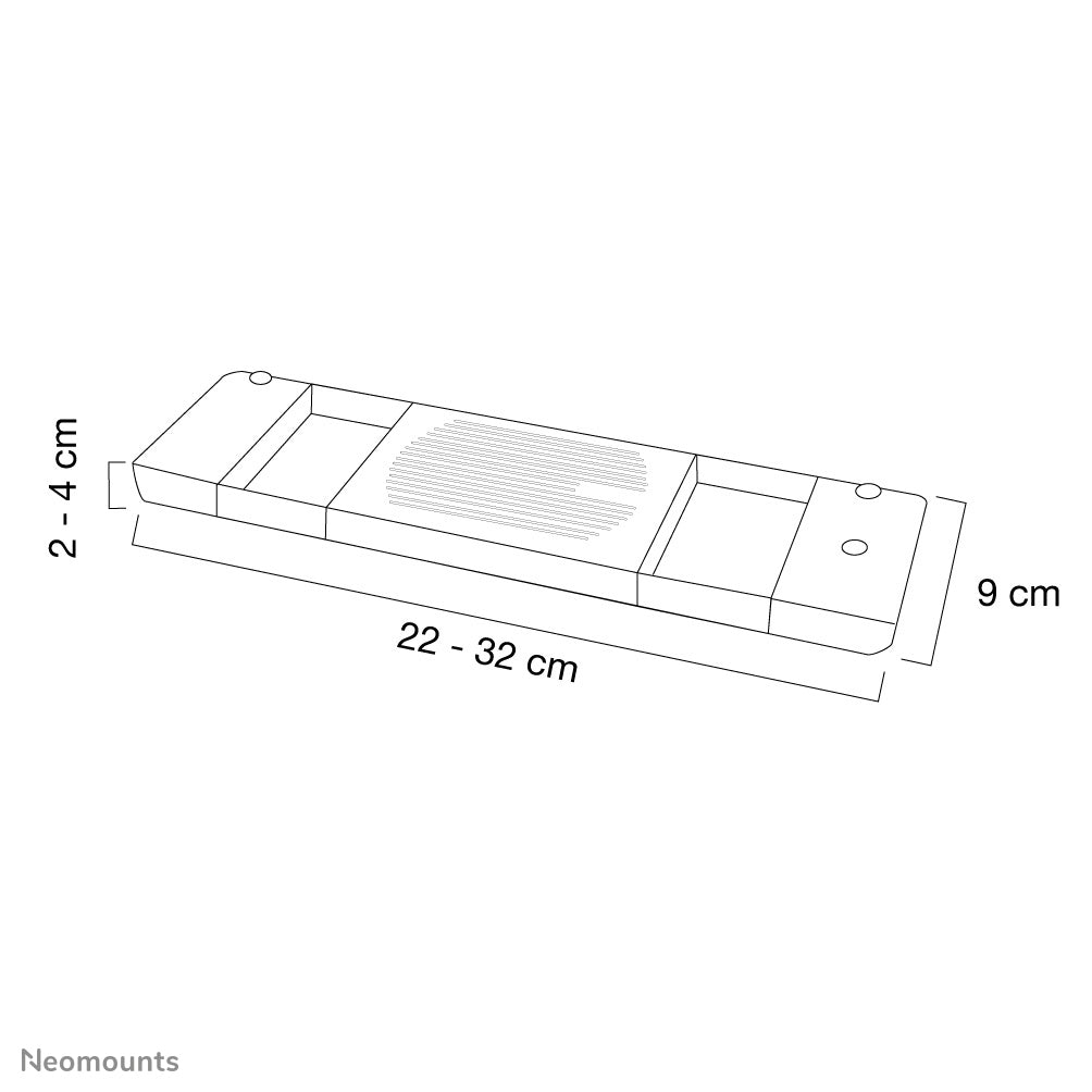 Neomounts NSLC200 Laptop-Kühler 10-22" - universal