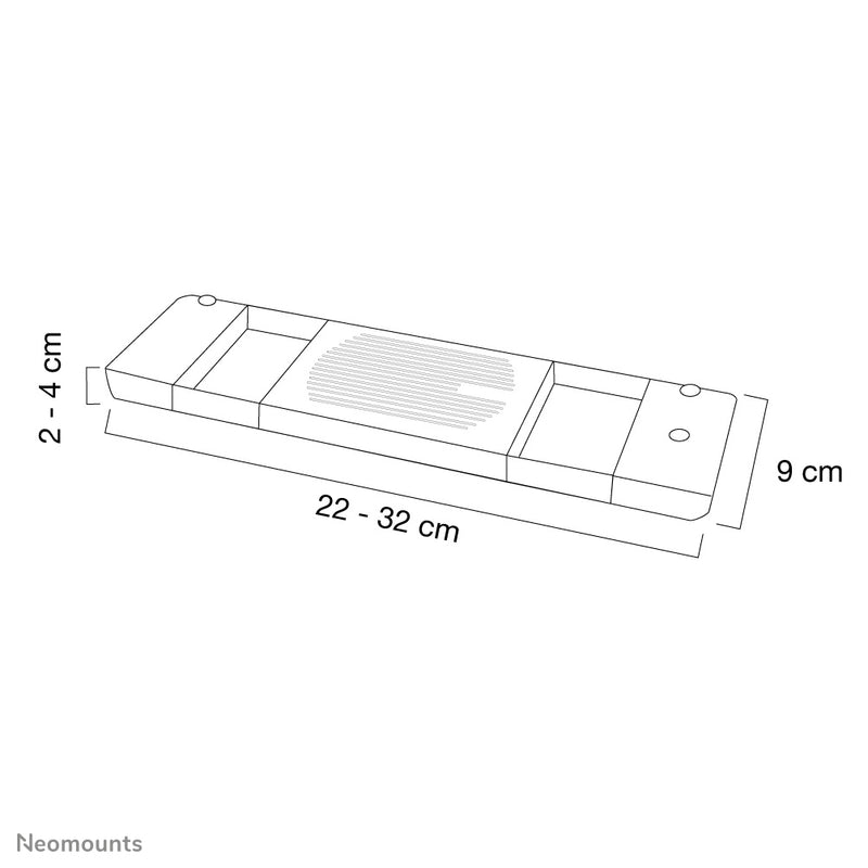 Neomounts NSLC200 Laptop-Kühler 10-22" - universal