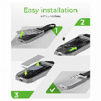 ICY BOX IB-1919M-C42 Externes USB4 Gehäuse für M.2 NVMe SSD Aluminium – Ansicht 3