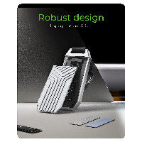 ICY BOX IB-1919M-C42 Externes USB4 Gehäuse für M.2 NVMe SSD Aluminium – Ansicht 4