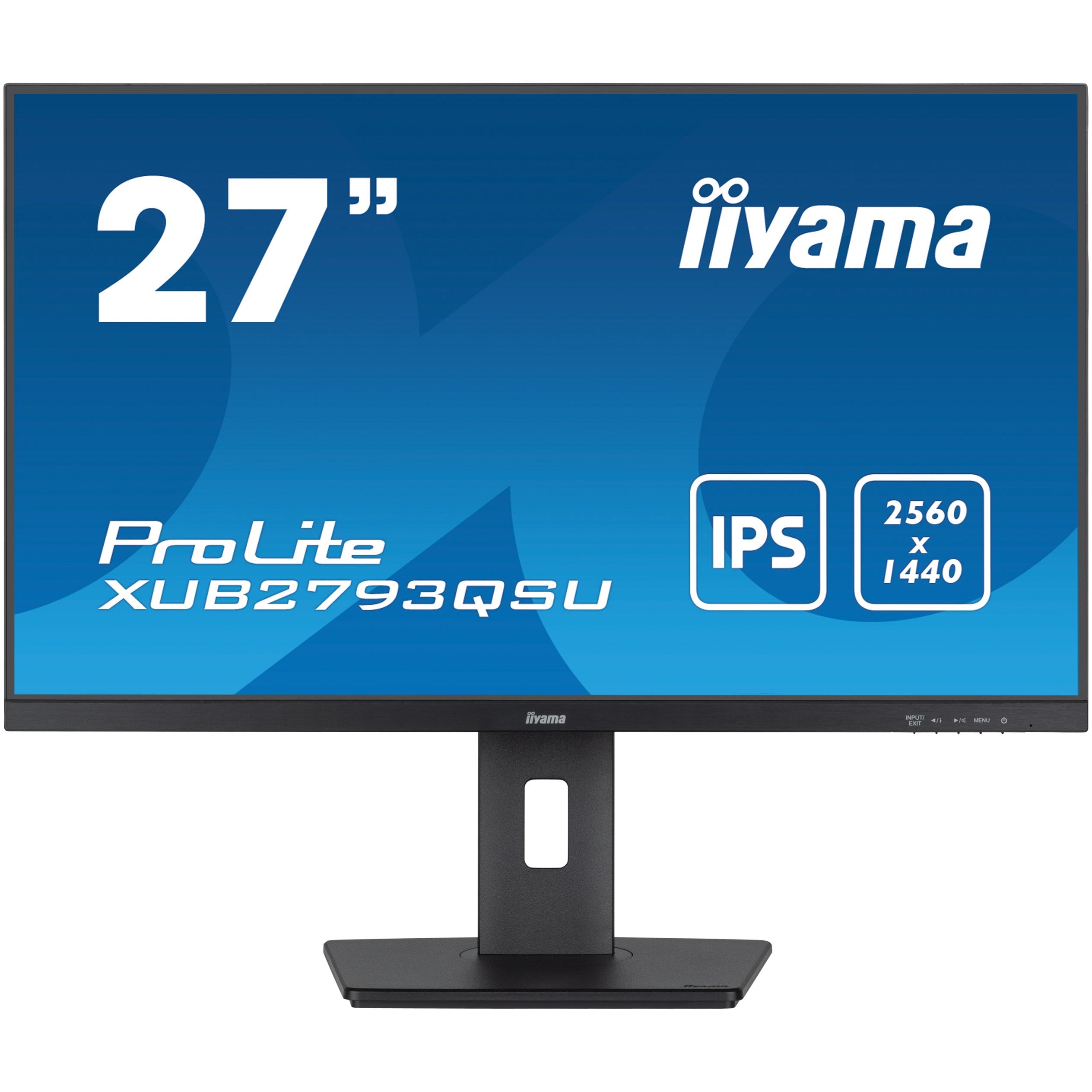 68.6cm/27" (2560x1440) Iiyama XUB2793QSU-B7 Business QHD IPS 1ms Black