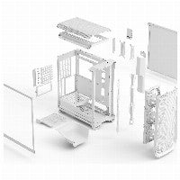 Midi Fractal Design Meshify 3 Ambience Pro RGB White TG Clear Tint