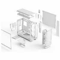 Midi Fractal Design Meshify 3 XL Ambience Pro RGB White TG Light Tint