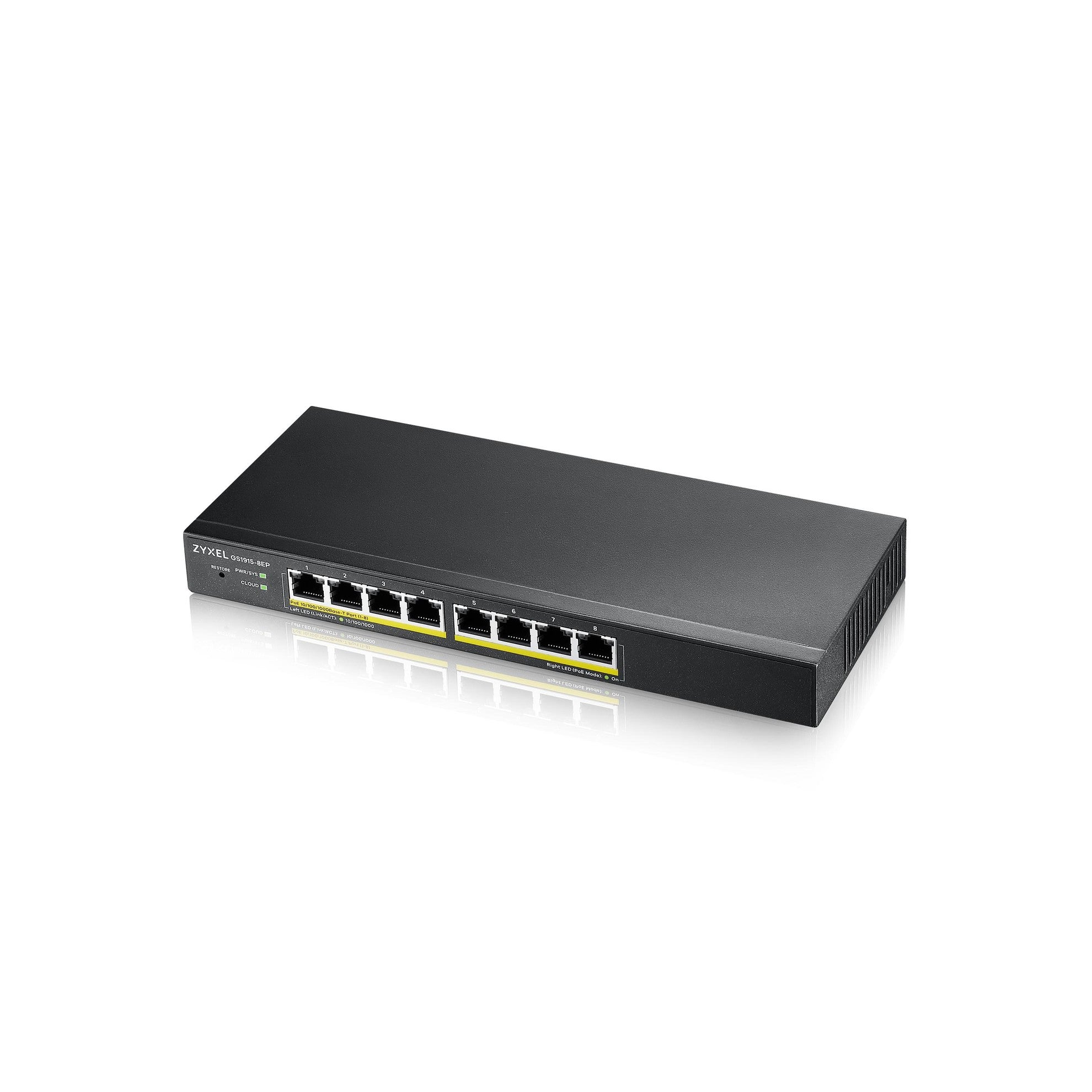 ZyXEL GS1915-8EP , 8Port -PoE+Switch