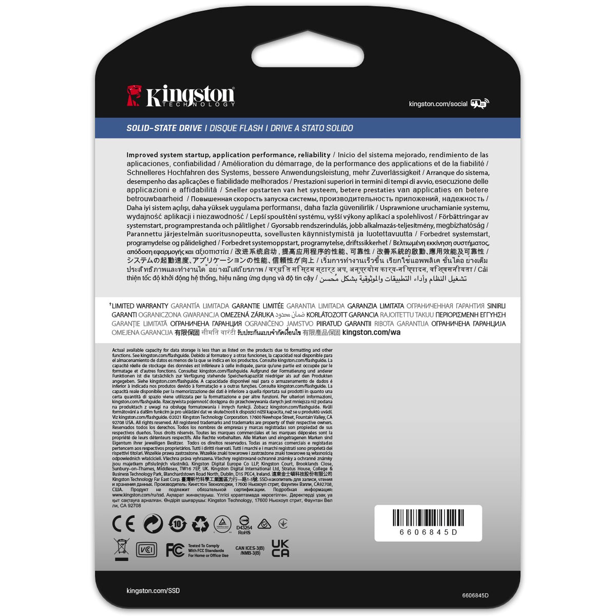 Ent. 2,5" 480GB Kingston DC600M