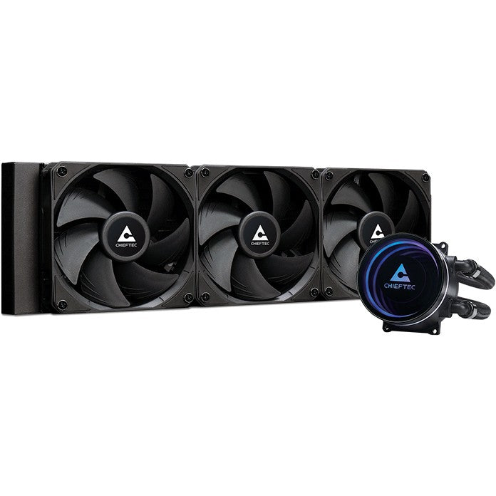 K Cooler Wasserkühlung Chieftec Iceberg 360 DARK multi Cooler | 1700| 1200| 1150| 1151| 1155| 1156| 1851| AM5/4/3+/2+/2