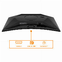 AOC 81,3cm/32" (2560x1440) AOC Gaming CQ32G4VE 16:9 QHD Curved FastVA 0,5ms 180Hz HDR10 HDMI DP Black – Ansicht 2