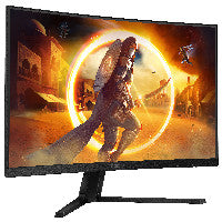 AOC 81,3cm/32" (2560x1440) AOC Gaming CQ32G4VE 16:9 QHD Curved FastVA 0,5ms 180Hz HDR10 HDMI DP Black – Ansicht 4