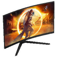 AOC 81,3cm/32" (2560x1440) AOC Gaming CQ32G4VE 16:9 QHD Curved FastVA 0,5ms 180Hz HDR10 HDMI DP Black – Ansicht 7