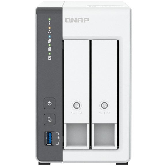 QNAP TS-216G a 2 vani, ARM quad-core da 2 GHz