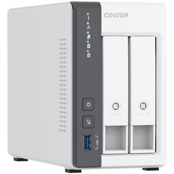 QNAP TS-216G a 2 vani, ARM quad-core da 2 GHz