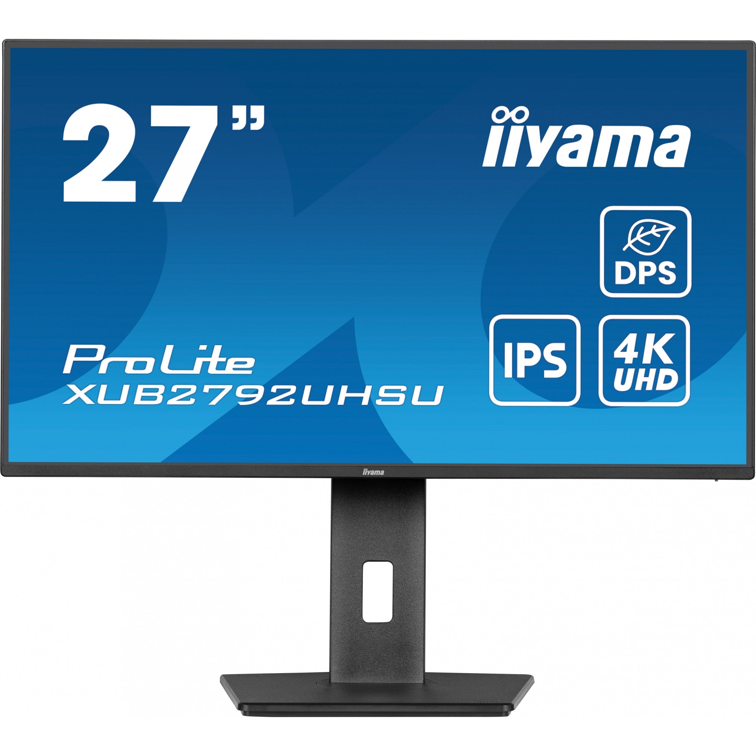 68.5cm/27" (3840x2160) iiyama ProLite XUB2792UHSU-B6 16:9 4K IPS 4ms 60Hz DP HDMI USB Speaker Pivot Black
