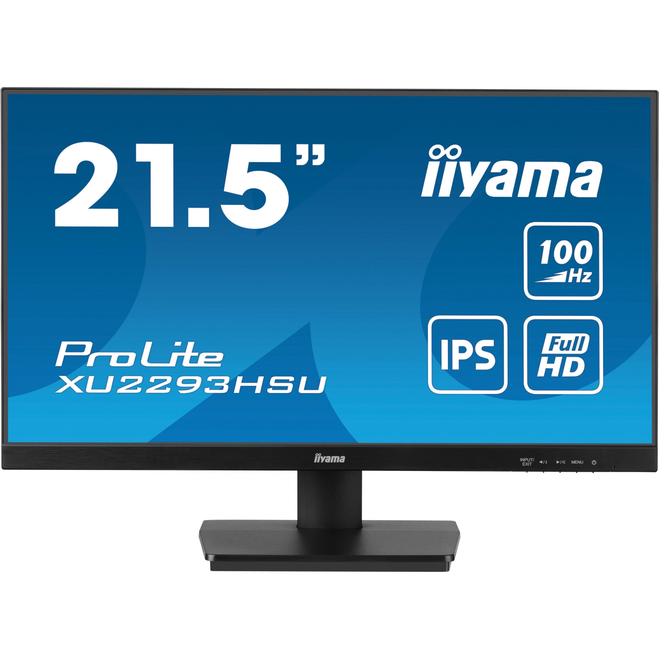 IIYAMA 54.5cm (21.5") XU2293HSU-B7 16:9 HDMI+DP+2xUSB IPS