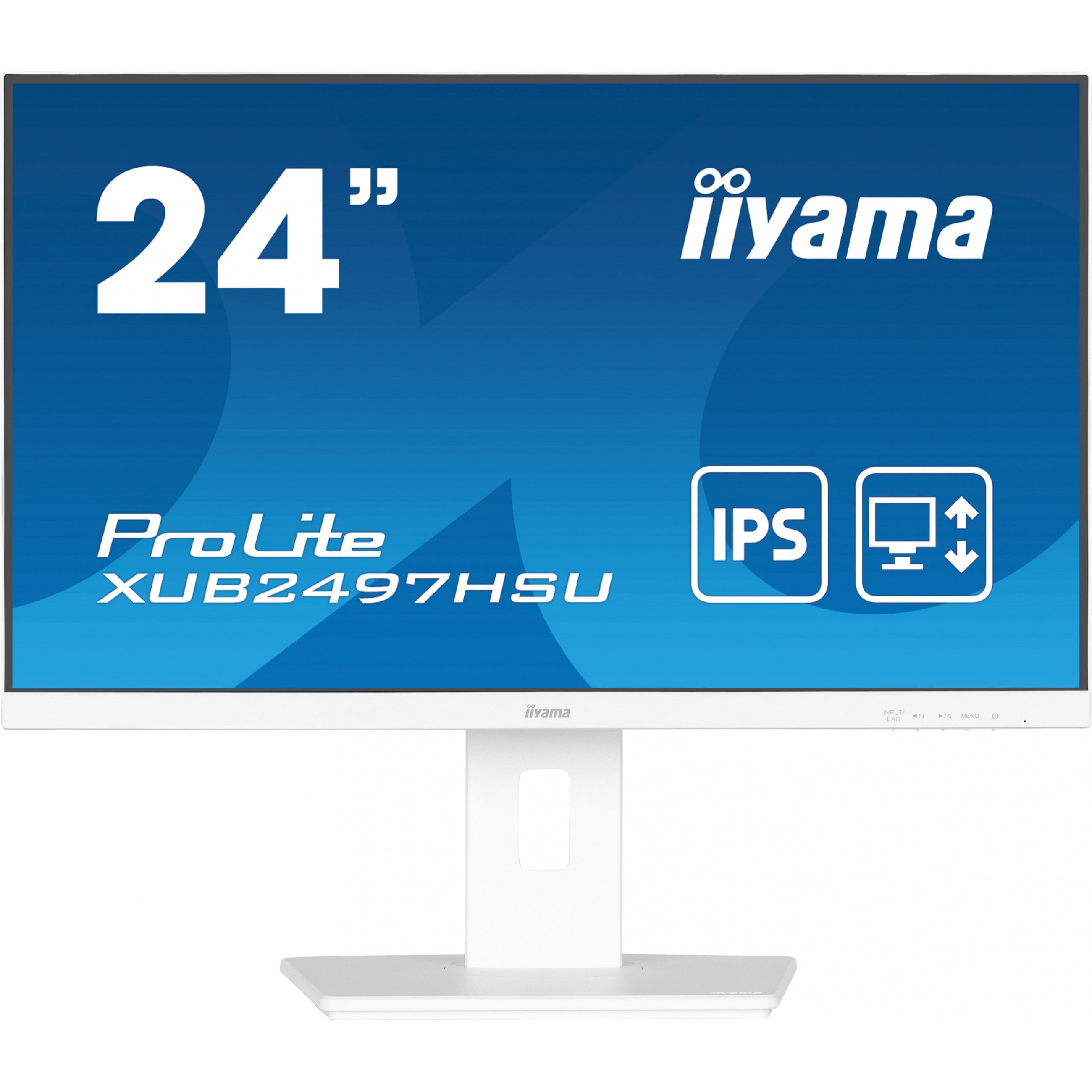 IIYAMA 60.5cm (23.8") XUB2497HSU-W2 16:9 HDMI+DP+2xUSB Lift