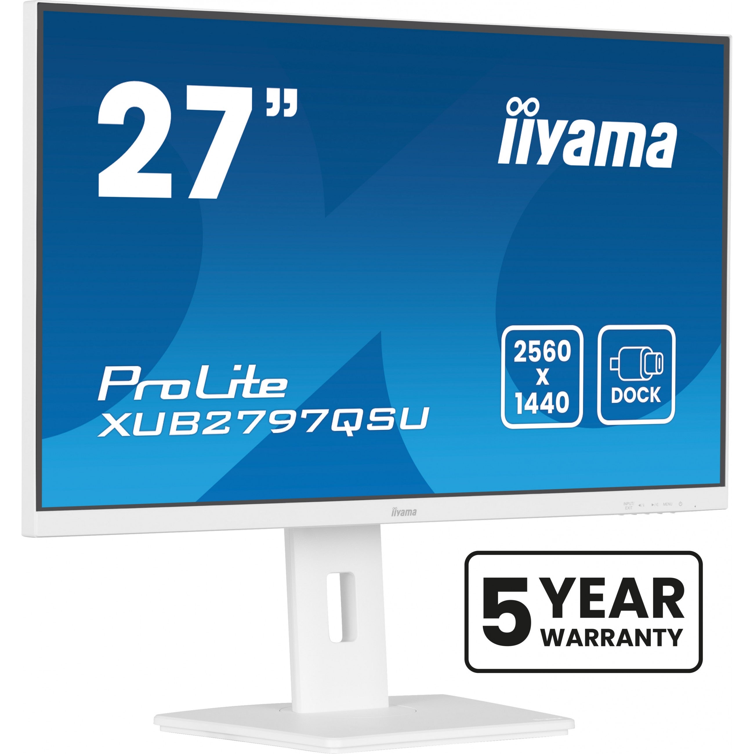 IIYAMA 68.5cm (27") XUB2797QSU-W2 16:9 HDMI+DP+2xUSB Lift