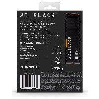 M.2 4TB WD Black SN850X NVMe PCIe 4.0 x 4 with Heatsink