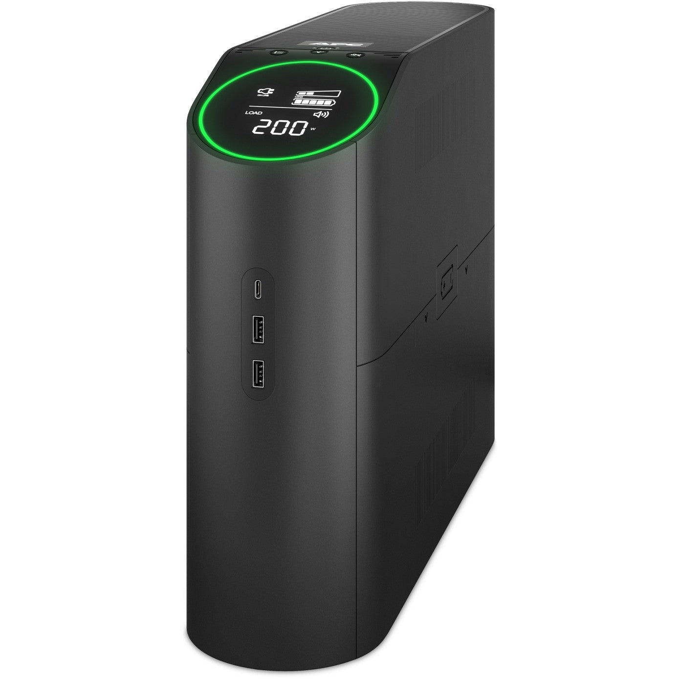 APC Back-UPS Pro Tower 2200VA 1320W 4xSchuko 2xIEC C13 Ausgänge RGB Beleuchtung
