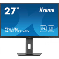 68.5cm/27" (1920x1080) iiyama ProLite XUB2797HSN-B2 16:9 FHD IPS 1ms 100Hz HDMI DP USB-C Speaker Pivot Black