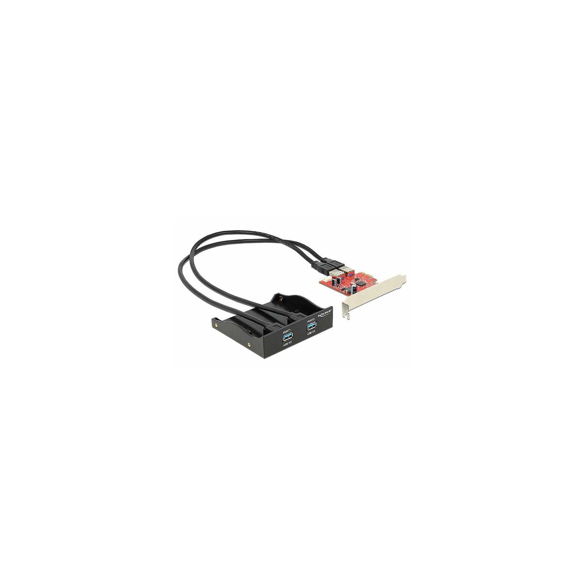 Delock 61775 USB 3.0 Front Panel 2-Port