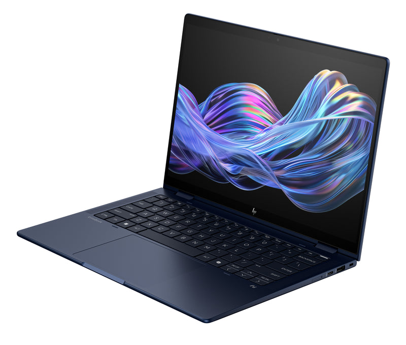 HP EliteBook X Flip G1i Copilot+ PC Intel Core Ultra 7 258V Hybrid (2-in-1) 35,6 cm (14") Touchscreen WUXGA 32 GB LPDDR5x-SDRAM 512 GB SSD Wi-Fi 7 (802.11be) Windows 11 Pro Blau