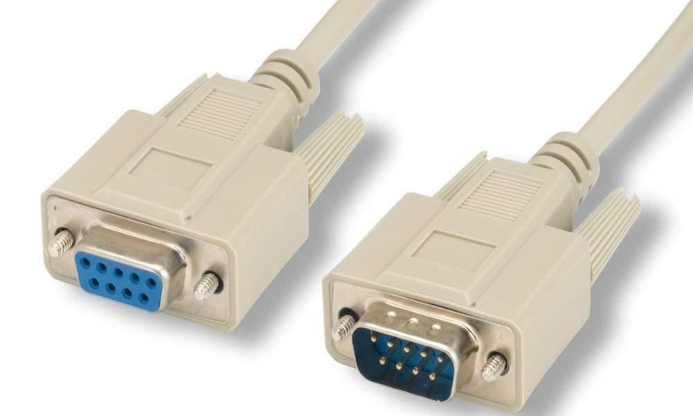 Microconnect SCSEHN15 Serien-Kabel Grau 15 m DB-9