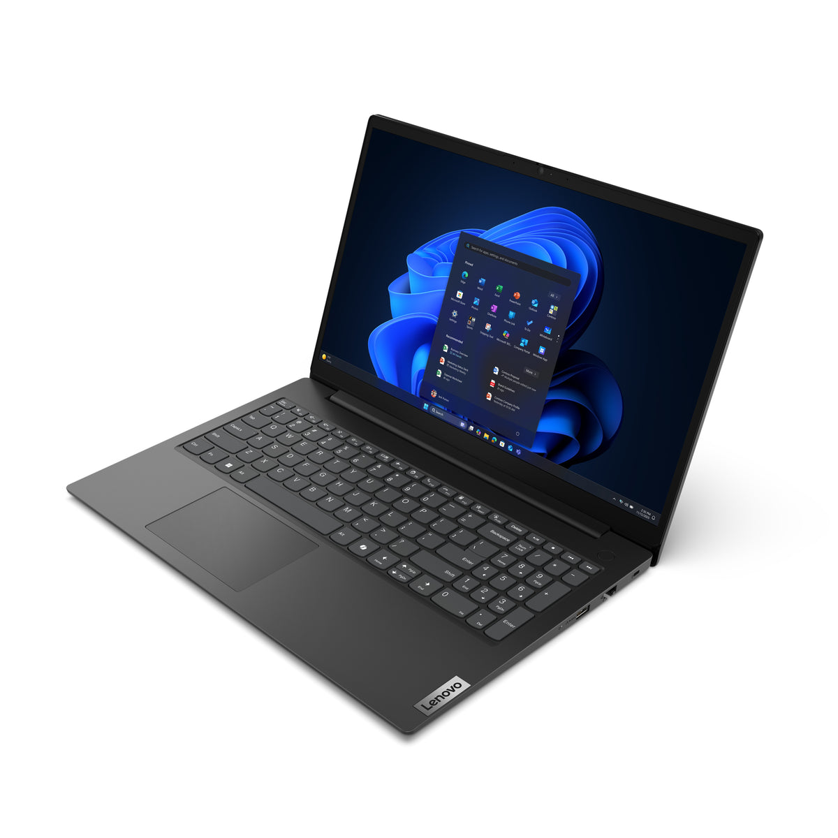 Lenovo V15 G6 ARP AMD Ryzen™ 5 150 Laptop 39,6 cm (15.6") Full HD 16 GB DDR5-SDRAM 512 GB SSD Wi-Fi 6 (802.11ax) Windows 11 Pro Deutsch Schwarz