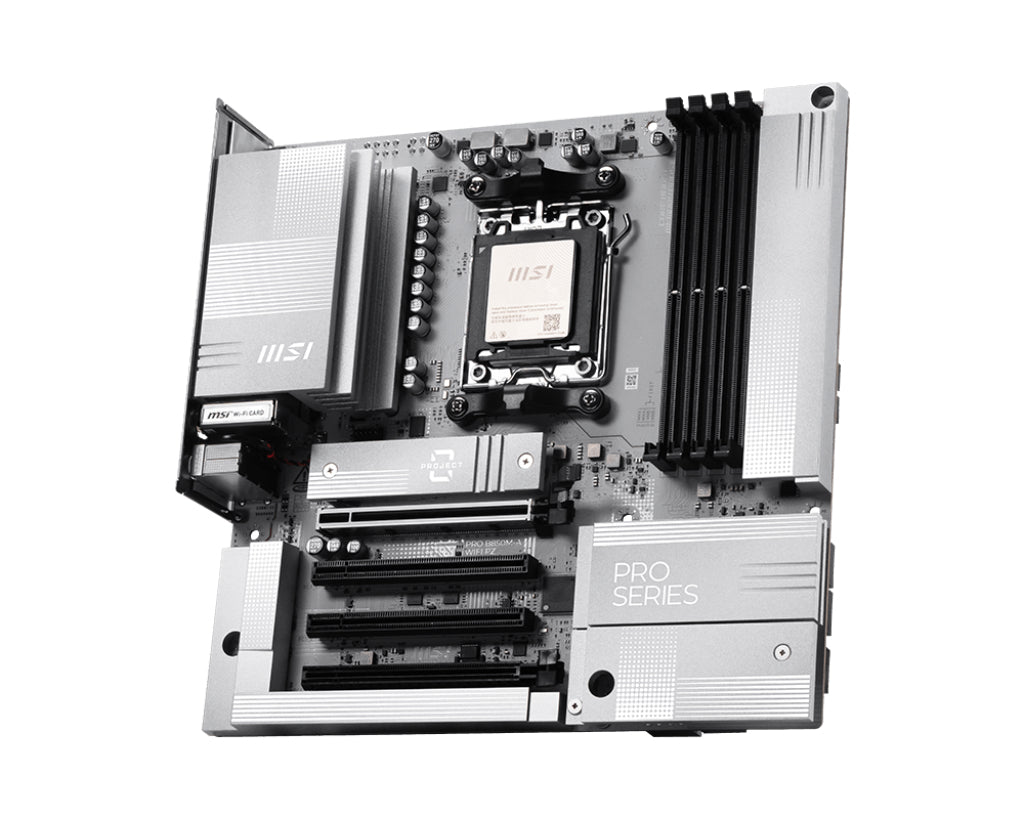 MSI AM5 PRO B850M-A WIFI PZ M-ATX AMD B850 Sockel AM5 micro ATX