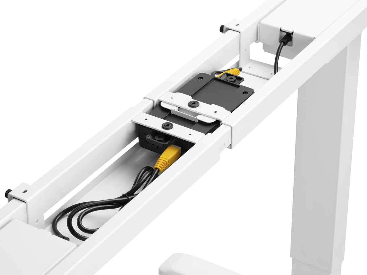 Equip ERGO Elektrisches-Sitz-Steh-Tischgestell, Doppelmotor, Weiß