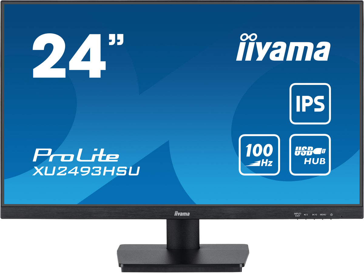 iiyama ProLite XU2493HSU-B7 Écran d'ordinateur 60,5 cm (23.8") 1920 x 1080 pixels Full HD LED Noir