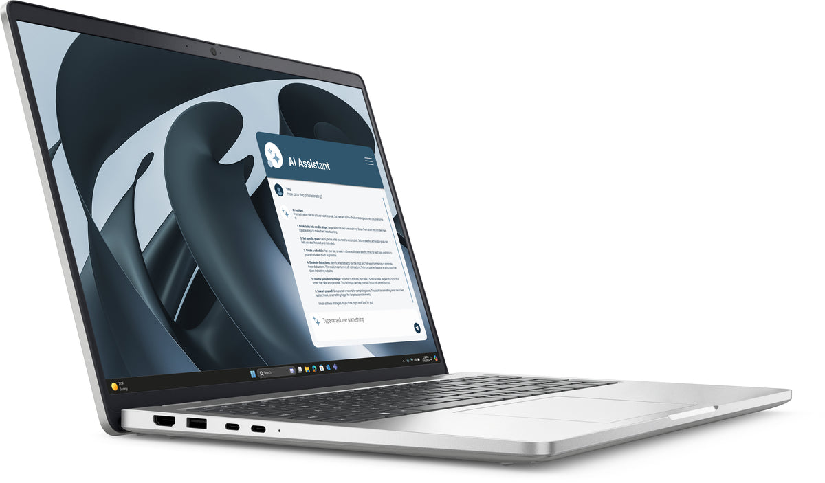 DELL Pro 16 Plus PB16255 AMD Ryzen™ 5 PRO PRO 230 Laptop 40,6 cm (16") Full HD+ 16 GB LPDDR5x-SDRAM 512 GB SSD Wi-Fi 7 (802.11be) Windows 11 Pro Deutsch Platin, Silber