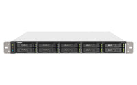 QNAP TS-h1090FU NAS Rack (1U) EPYC 7232P 32 GB DDR4 0 TB QuTS hero Schwarz, Grau