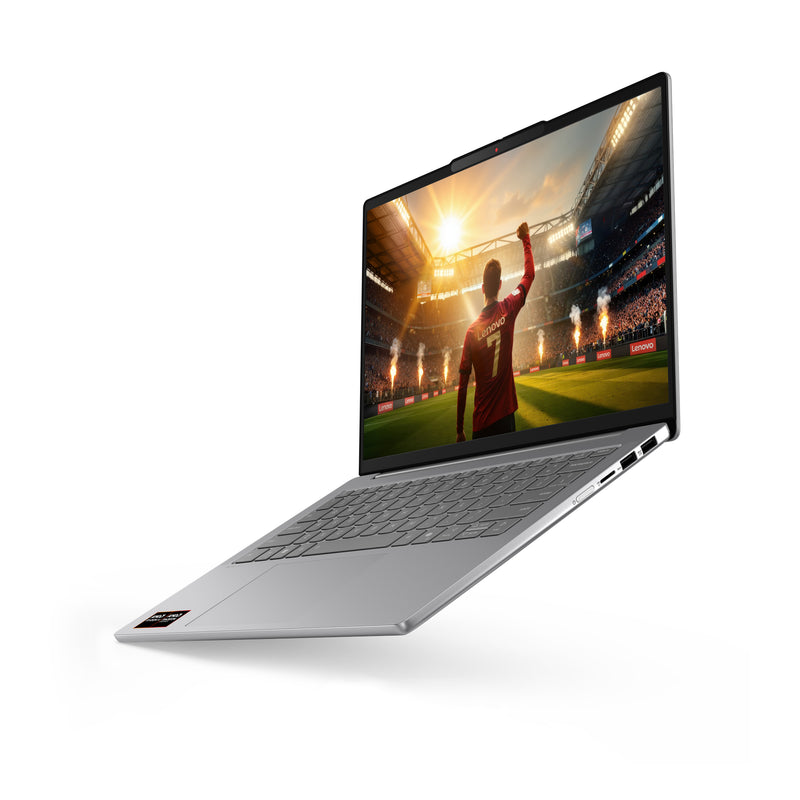 Lenovo IdeaPad Slim 5 14AGP11 Copilot+ PC AMD Ryzen AI 7 445 Laptop 35,6 cm (14") WUXGA 16 GB DDR5-SDRAM 1 TB SSD Wi-Fi 7 (802.11be) Windows 11 Home Deutsch Grau