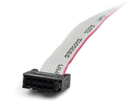 StarTech.com 1 Port Seriell DB9 Slotblech mit 10 Pin Pinheader Kabel - Low Profile
