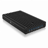 ICY BOX IB-2817MCL-C31 Externes USB-C 3.2 Gehäuse für 2x M.2 NVMe SSD mit Klonfunktion – Ansicht 3