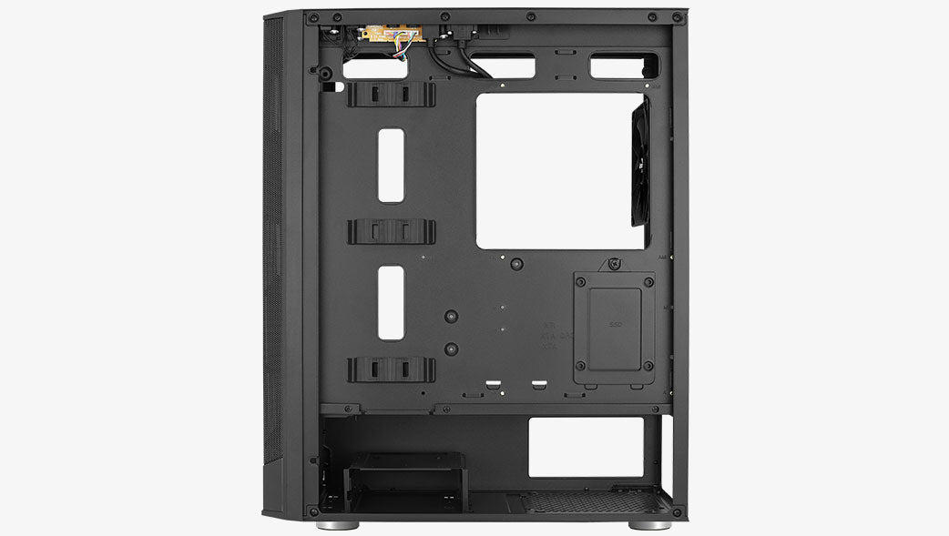 Aerocool Prism-G-BK-v1 Midi Tower Schwarz