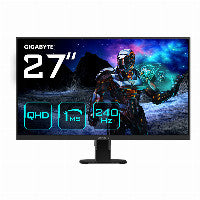 GIGABYTE 68,6cm/27" (2560x1440) Gigabyte GS27Q x 16:9 QHD SS IPS 1ms 250Hz 2xHDMI DP Black