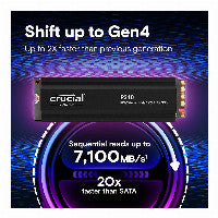 Crucial P310 w/Heatsink 2TB M.2-2280 SSD PCIe 4.0 x4 NVMe