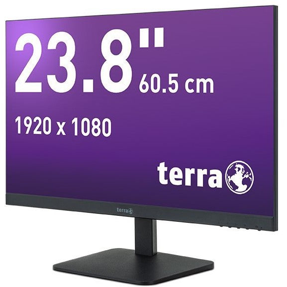 60.5cm/23.8" (1920x1080) TERRA 2427W V2 16:9 FHD VA 5ms 100Hz HDMI DP USB-C Vesa Black