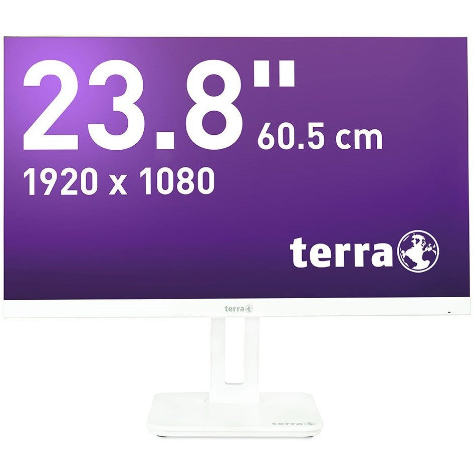 60.5cm/23.8" (1920x1080) TERRA 2465W PV 16:9 FHD IPS 5ms HDMI DP Speaker White