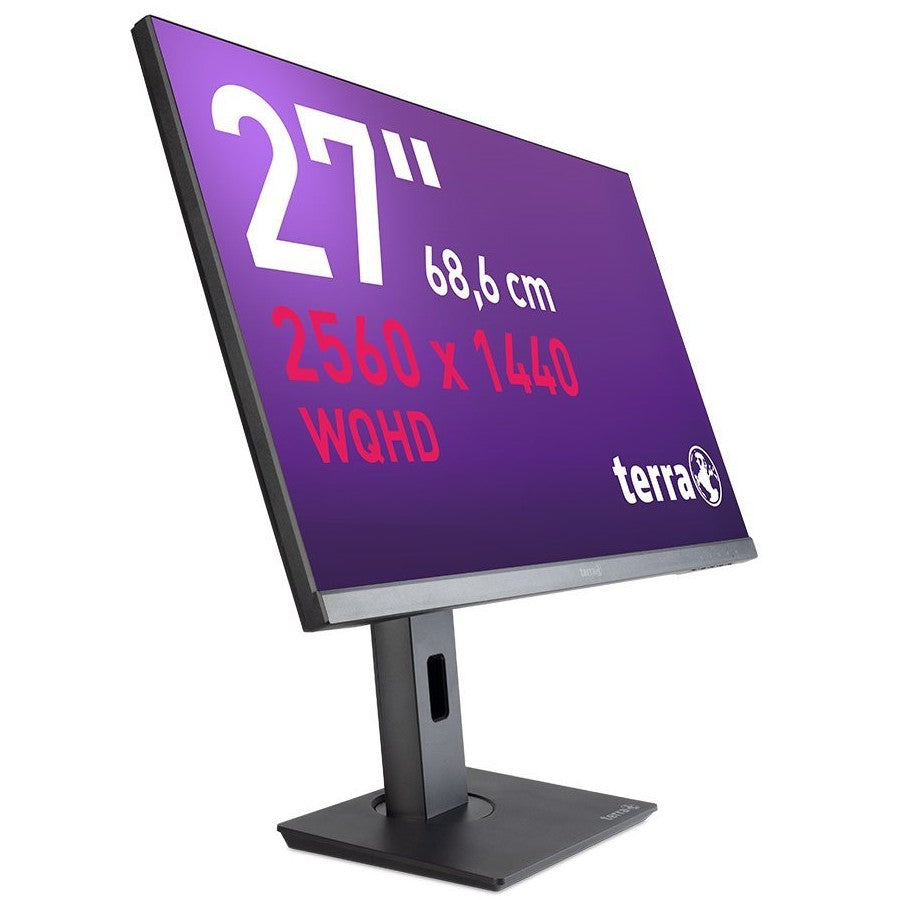 68.6cm/27" (2560x1440) Terra 2772W PV 16:9 WQHD IPS 5ms HDMI DP USB-C Speaker Black