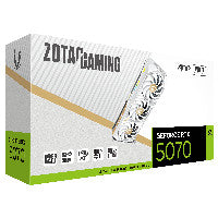 RTX 5070 12GB Zotac Gaming AMP GDDR7 3Fan white
