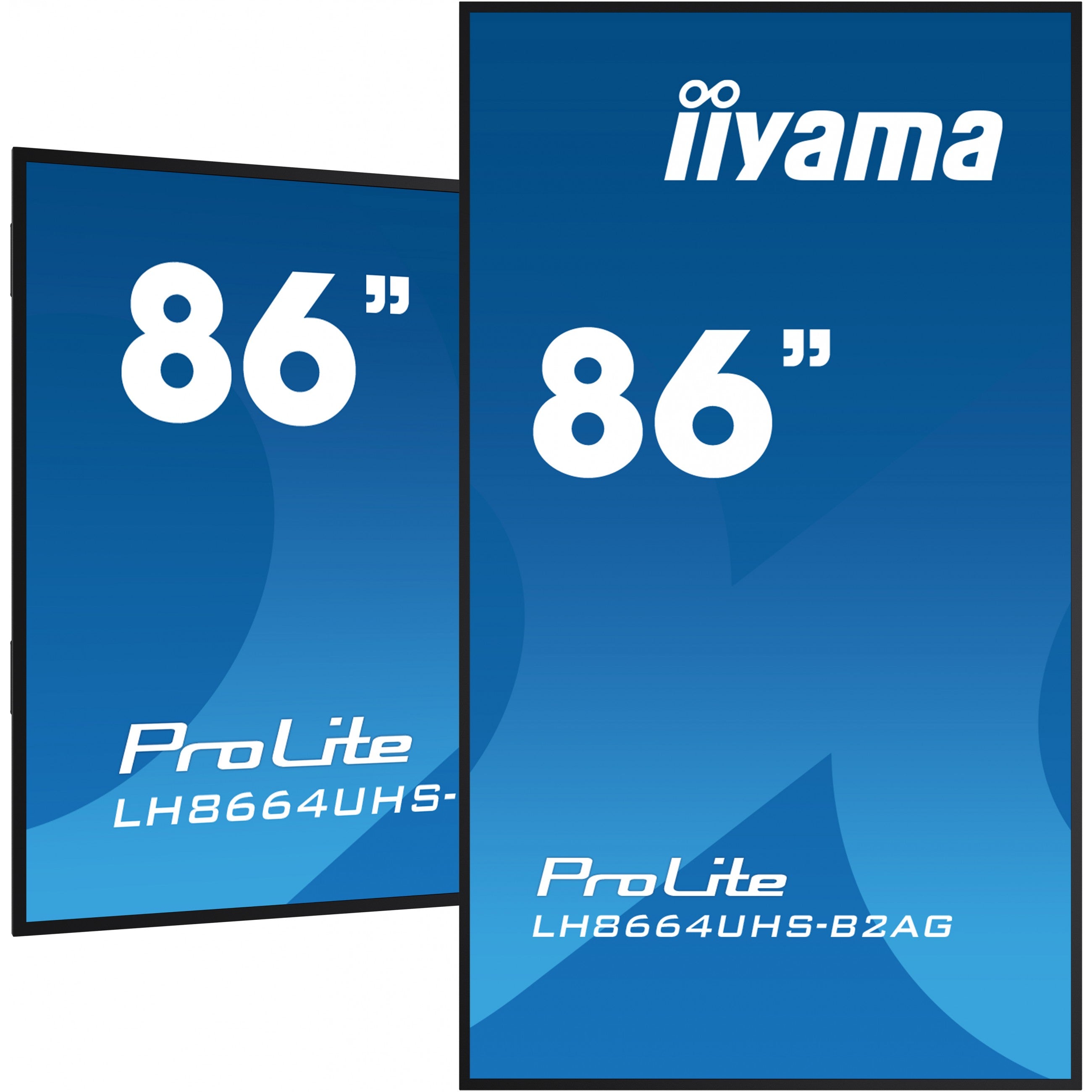 IIYAMA 217.4cm(85.6") LH8664UHS-B2AG 16:9 3xHDMI+2xUSB 4K (Speditionsversand)
