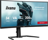 iiyama G-MASTER GCB3484WQSU-B2 34IN PRO-GAMING 0.4MS VA LCD 3440X144 Computerbildschirm 86,4 cm (34") 3440 x 1440 Pixel UltraWide Quad HD Schwarz
