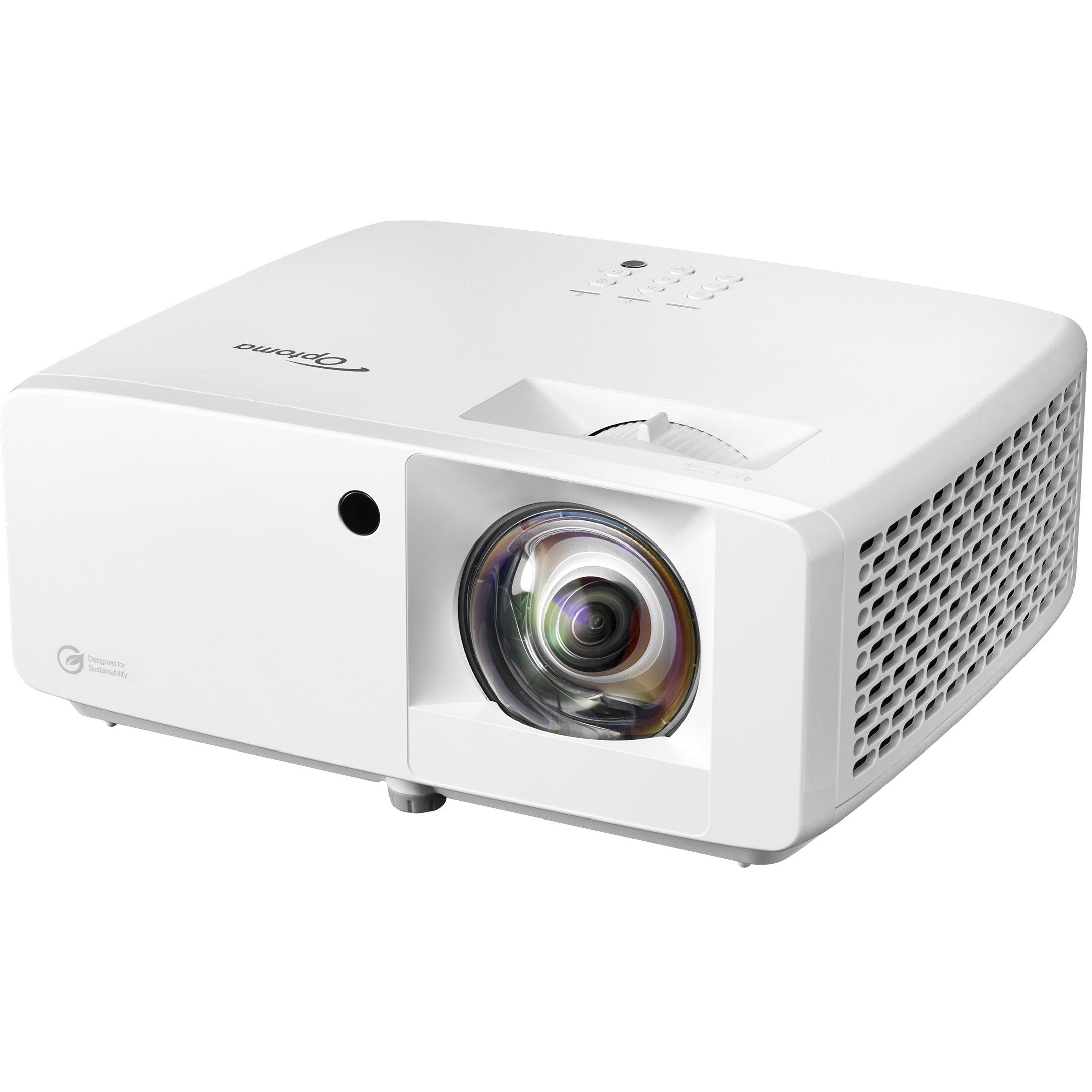 (1920x1080) OPTOMA ZH450ST DLP Laser 4200-Lumen HDMI USB 3D Full HD White