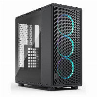 Midi Fractal Epoch Black TG RGB Light tint