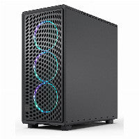 Midi Fractal Epoch Black TG RGB Light tint