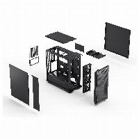 Midi Fractal Epoch Black Solid