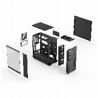 Midi Fractal Epoch Black TG Light tint