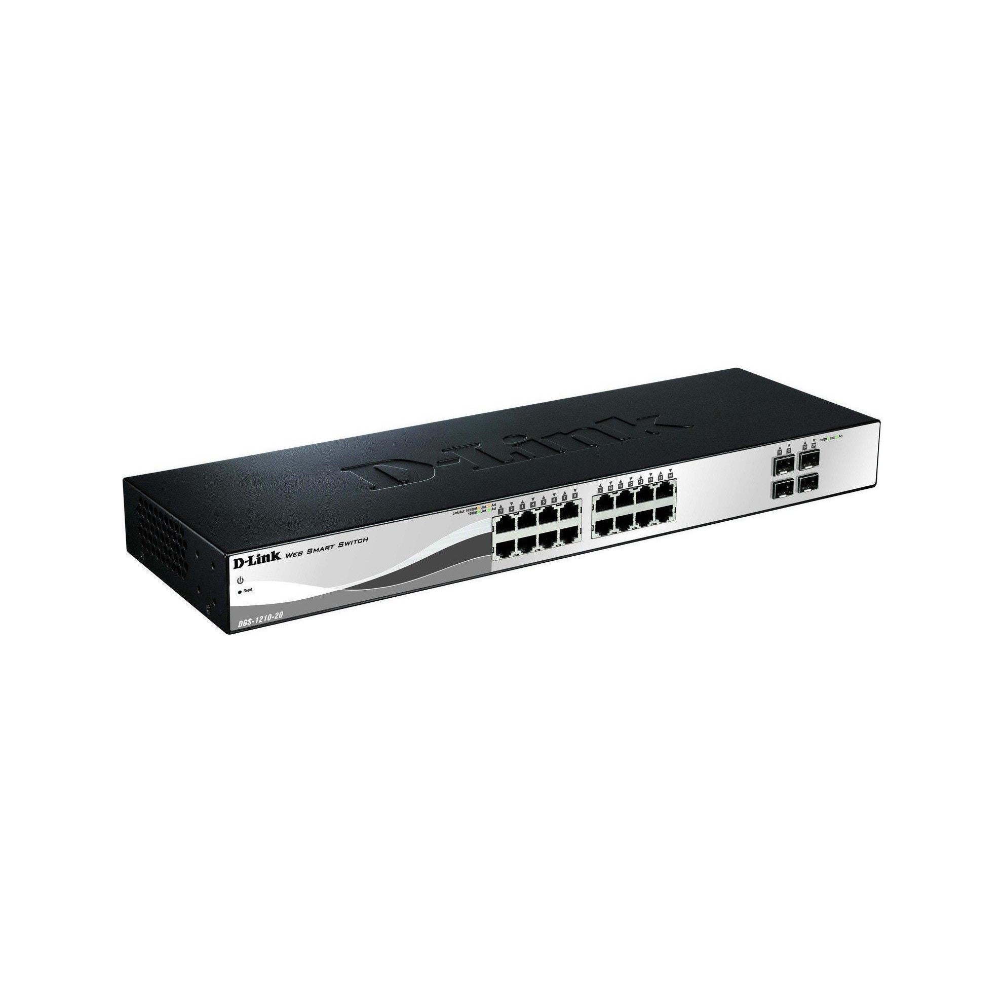 D-Link DGS-1210-20/E: 20 Port Smart Switch