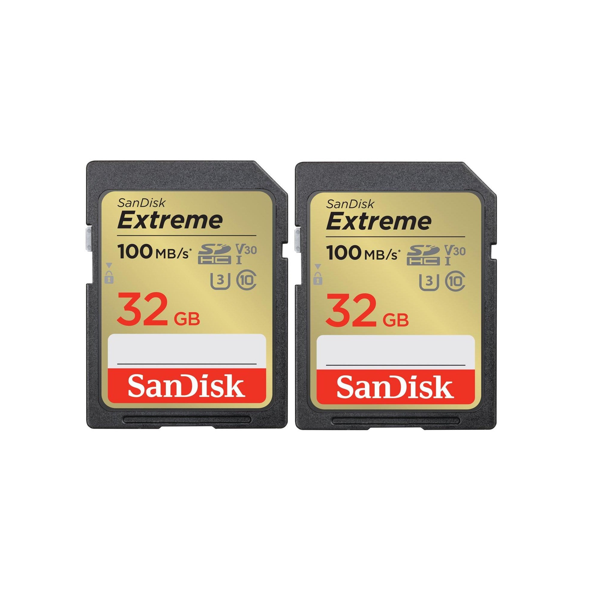 SanDisk SDHC Card Extreme 32GB 2-Pack